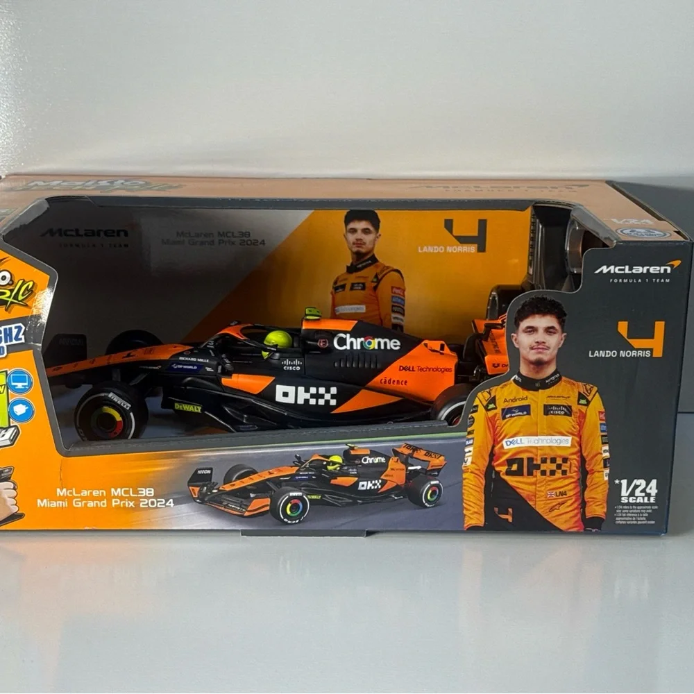 McLaren MCL36 Miami Grand Prix 2024 Toy Car